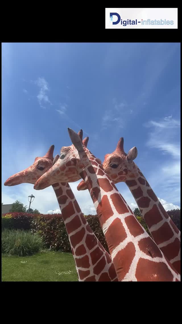Des petites girafes! 
🦒 plus vraie que nature!
